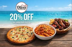 Olives Pizza Pasta & Ribs