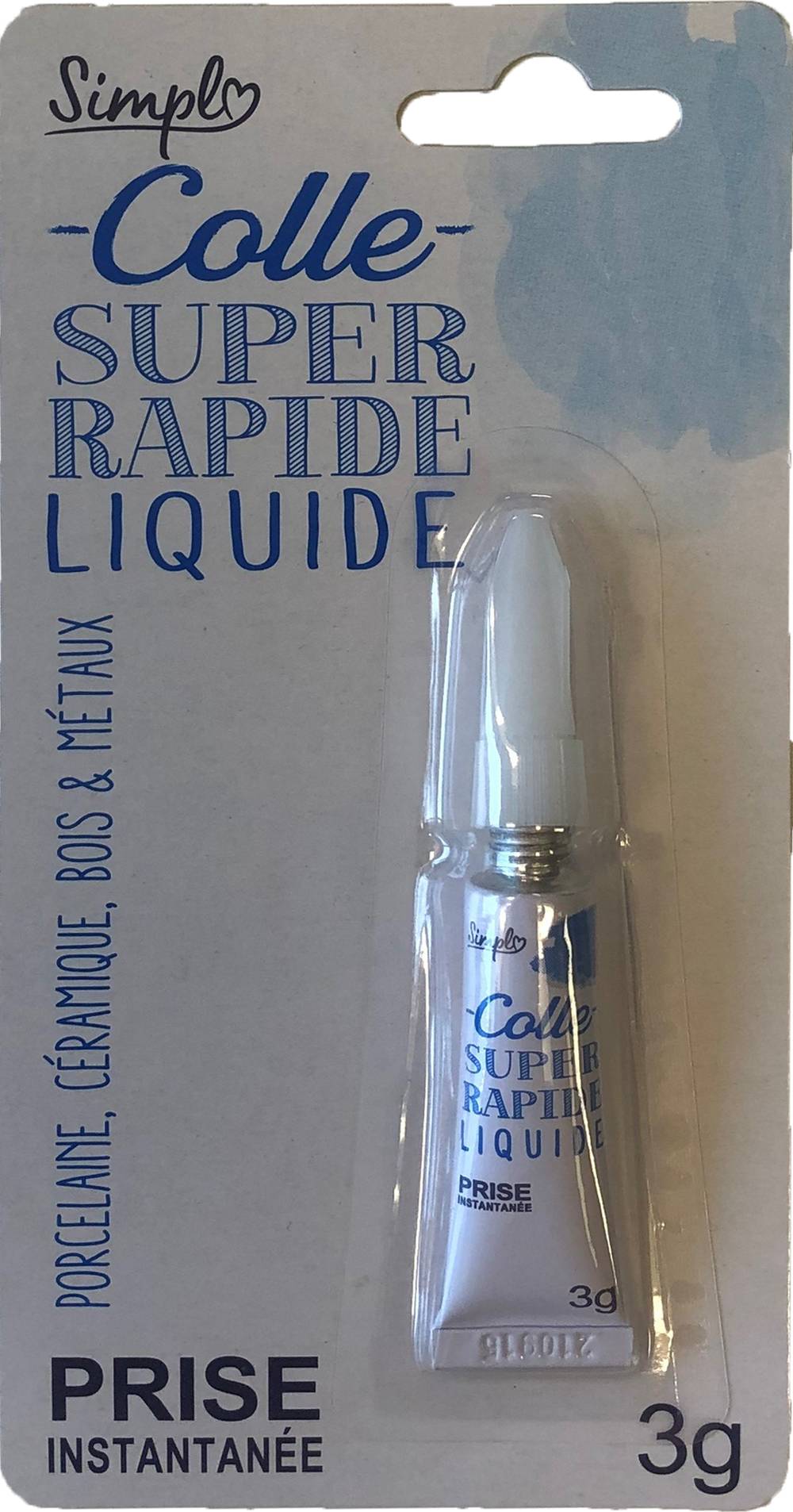 Simpl - Colle super rapide liquide