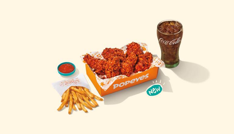 6 Spicy Bone-In Wings Combo