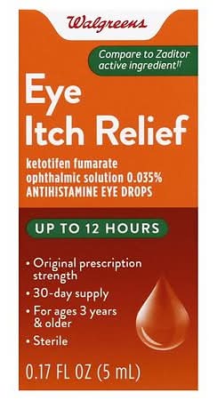 Walgreens Eye Itch Relief Drops (0.17 fl oz)