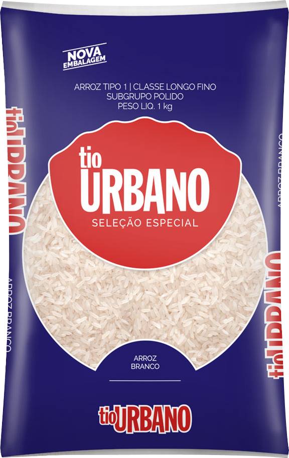 Tio urbano arroz branco longo fino tipo 1 (1 kg)