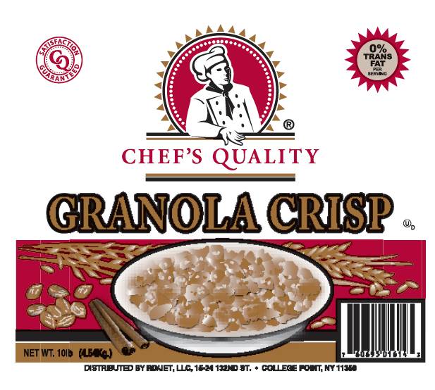 Chef's Quality - Granola Crisp Topping - 10 lbs (Case of 1)