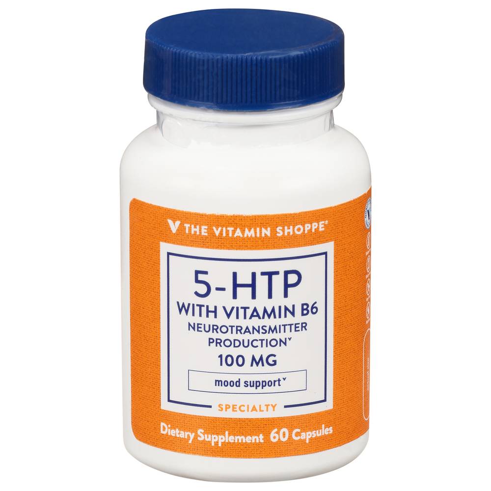 The Vitamin Shoppe Specialty 100 mg 5-htp With Vitamin B6 (60 ct)