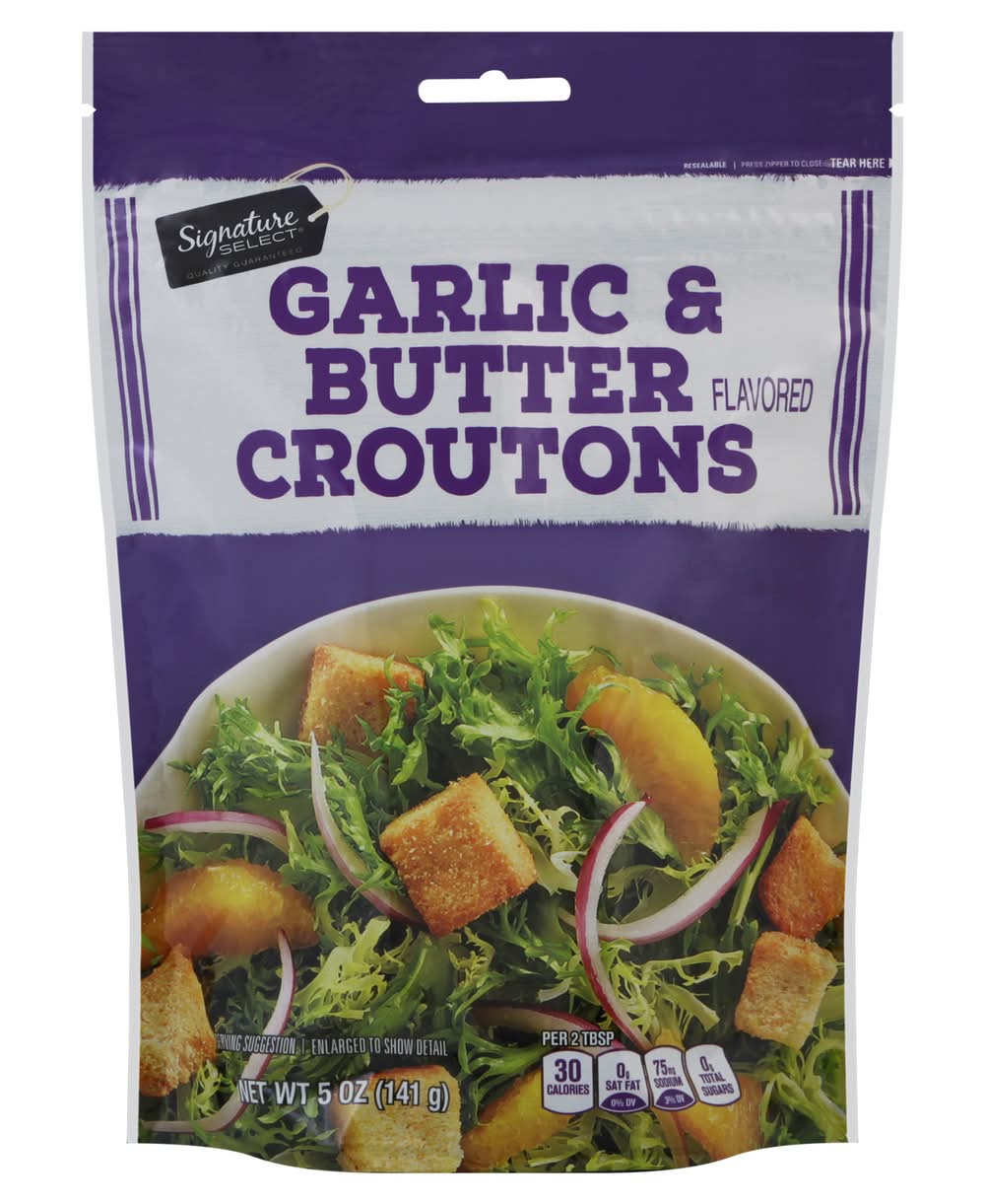 Signature Select Croutons, Garlic & Butter (5 oz)