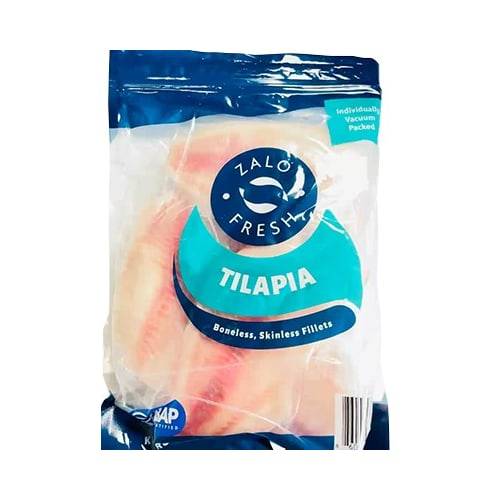 Zalo Fresh Boneless & Skinless Tilapia Fillets (2 lbs)