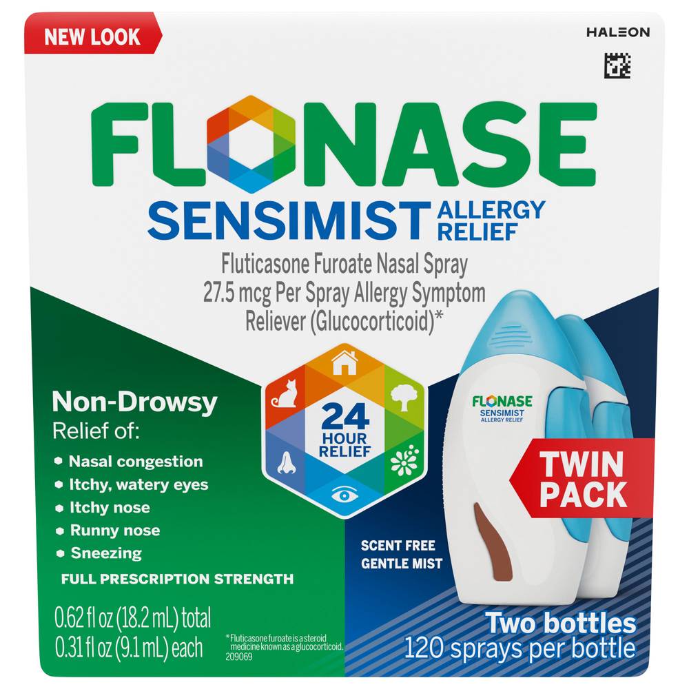 Flonase Sensimist Allergy Relief 120 Spray (0.62 fl oz)