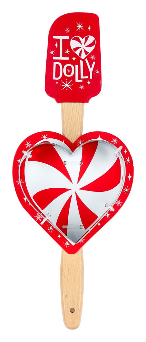 Dolly Parton Silicone Spatula And Cookie Cut Set Assorted