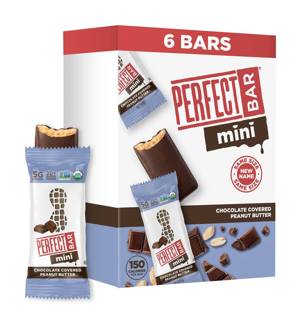 Perfect Bar Chocolate Covered Protein Bar, Peanut Butter (6.4 oz, 6 ct)