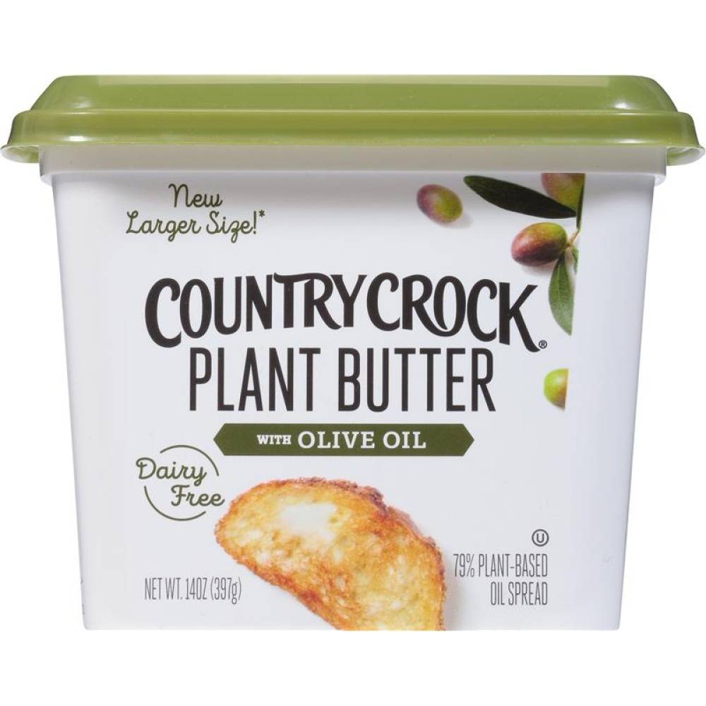 Country Crock Dairy Free Plant Butter With Olive Oil (14 oz)