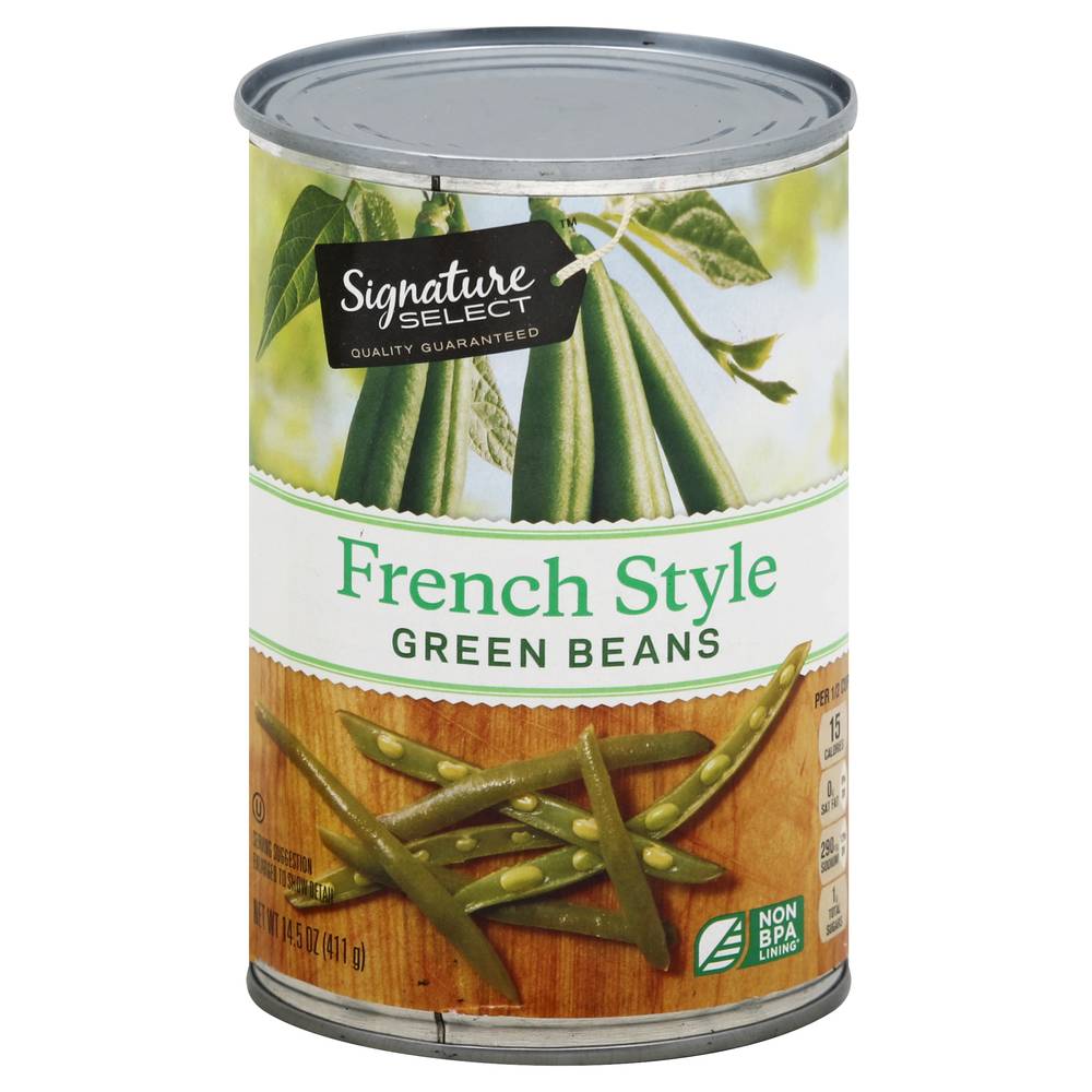 Signature Select French Style Green Beans (14.5 oz)