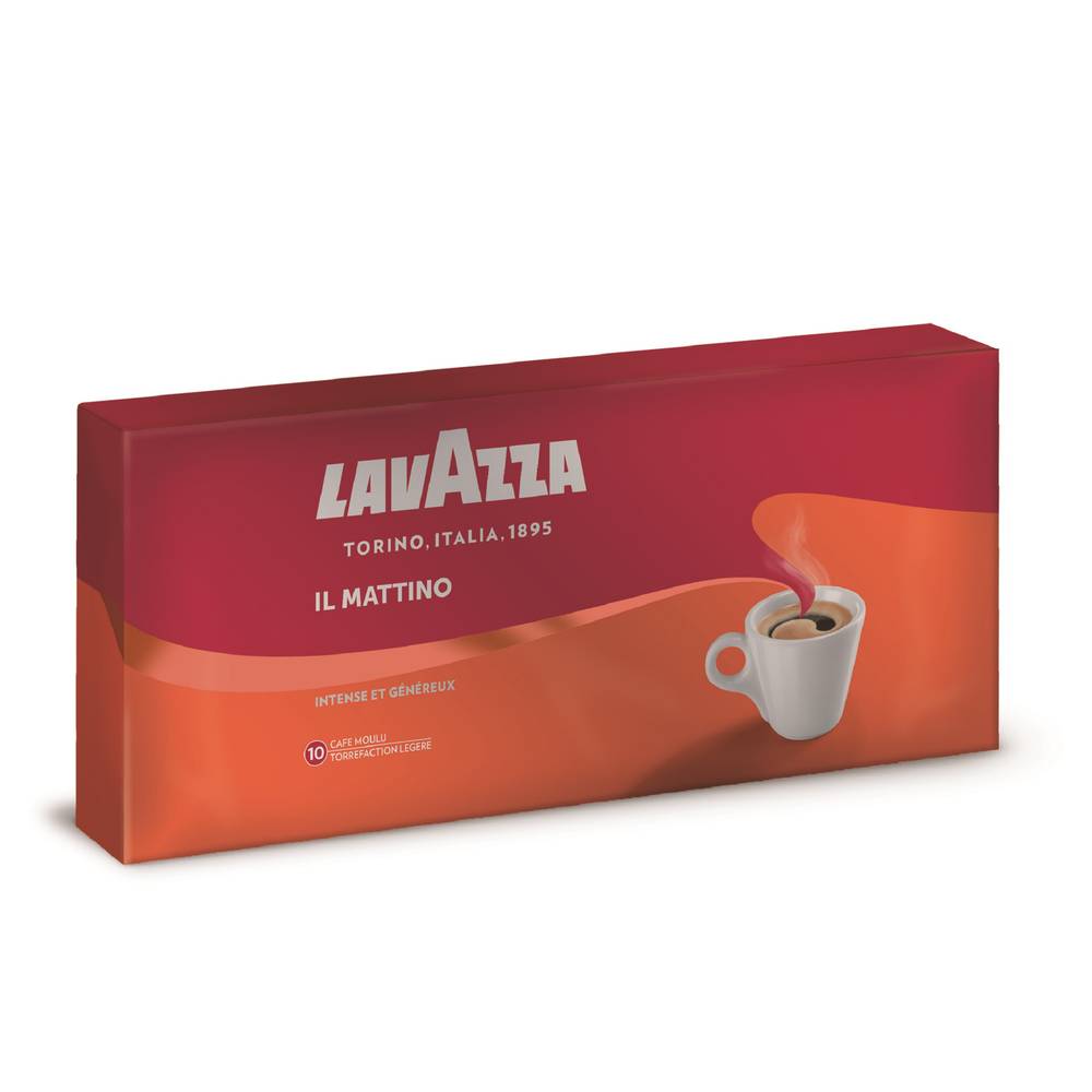 Lavazza - Il mattino café moulu torréfié (10)