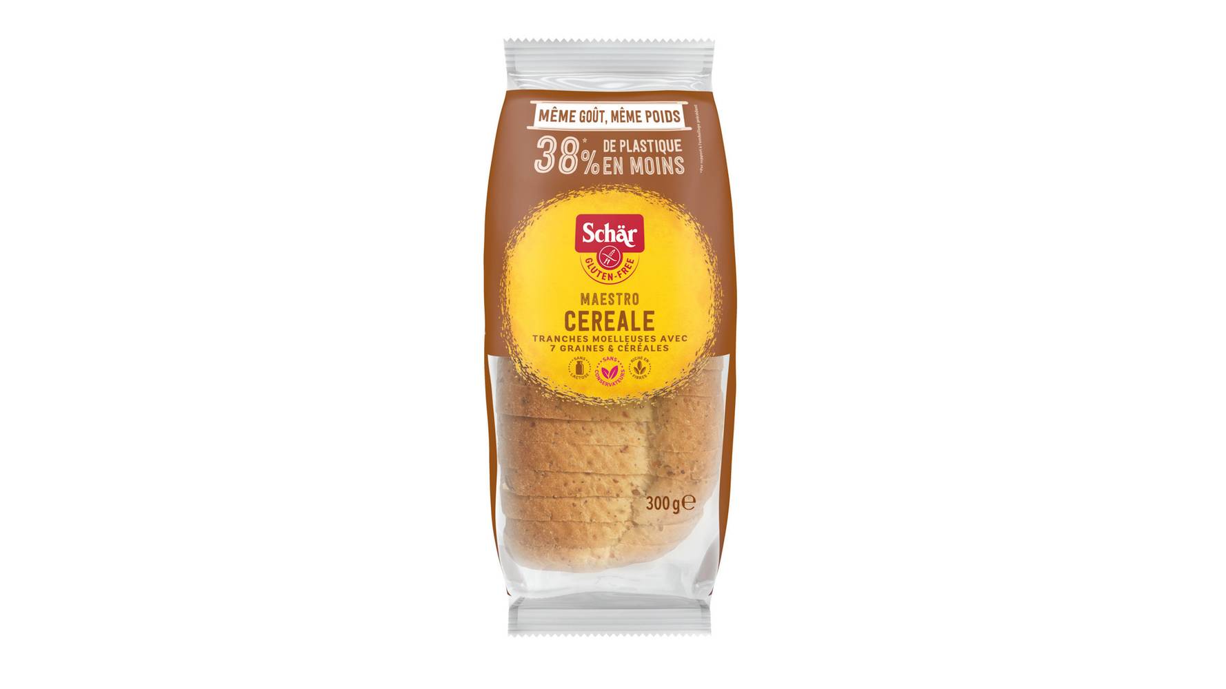 Schär - Pain aux céréales sans gluten (300g)