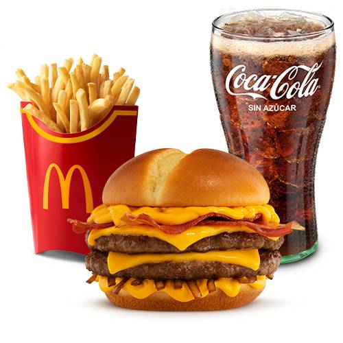 Combo Grande Cheddar McMelt Doble Carne