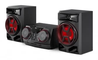 Mini Cadena LG xboom La Bestia CK43N 300W - Negro