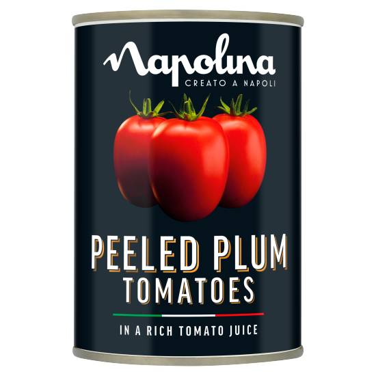 Napolina Peeled Plum Tomatoes in a Rich Tomato Juice (400g)