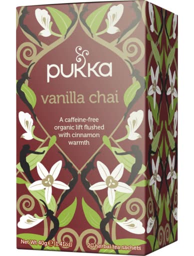 Pukka Herbal Infusion Vanilla Chai (40g, 20 pack)