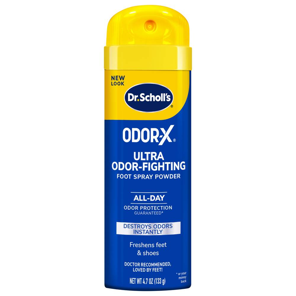 Dr. Scholl's Odor-X Ultra Odor-Fighting Foot Spray Powder (4.7 oz)