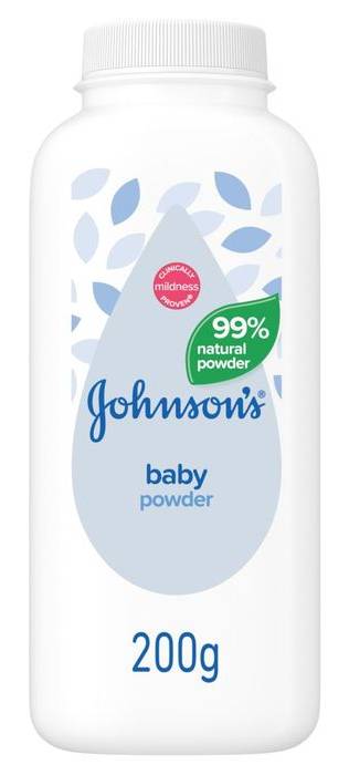 Johnson's Baby Powder Natural Cornstarch 200g (406084)