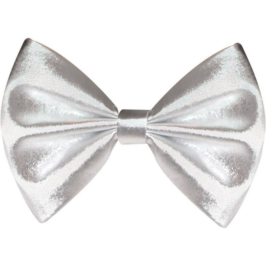 Party City Bow Tie (5.5 x 4 in/silver)