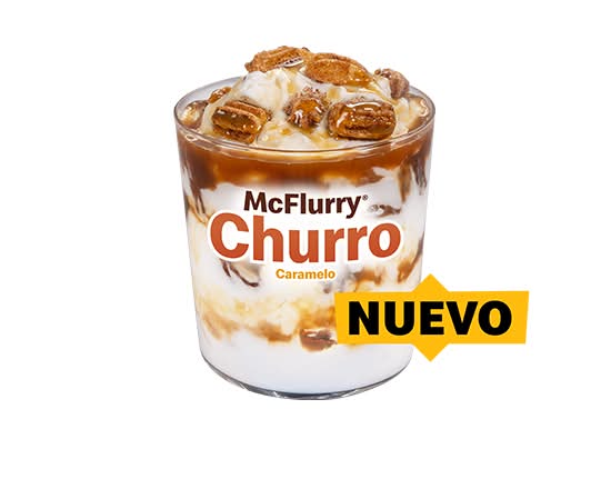 McFlurry Churro Caramelo