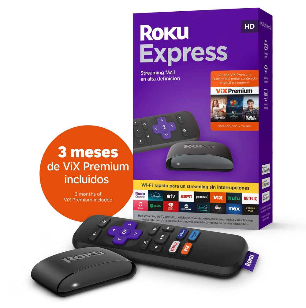 ROKU Hd Streaming Device With Vix Premium Offer