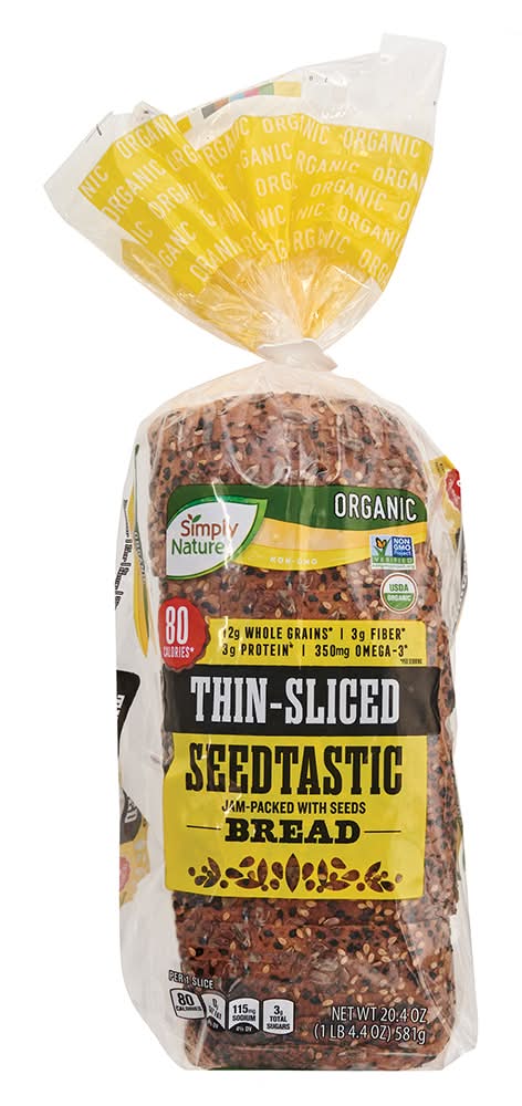 Simply Nature Seedtastic Organic Thin Sliced Bread (20.4 oz)