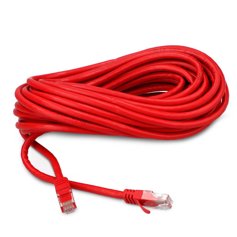 Radioshack cable red rs cat6 1gbps 15 metros