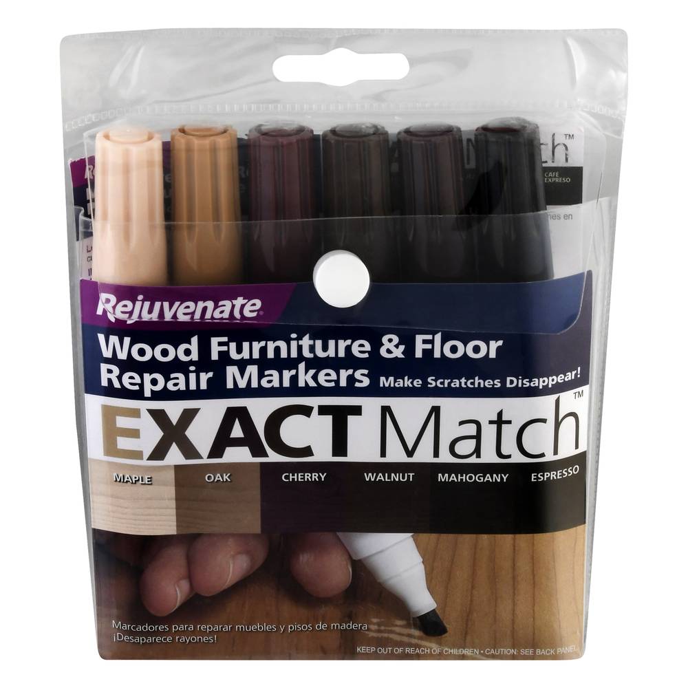 Rejuvenate Exact Match Wood Furniture & Floor Repair Markers