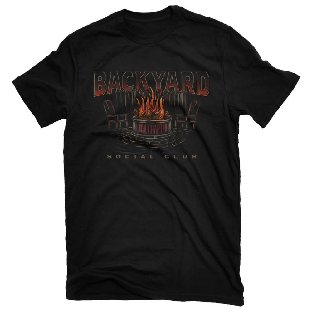 Men's Black Light weight Knit Short sleeve Graphic T-shirt ( L )