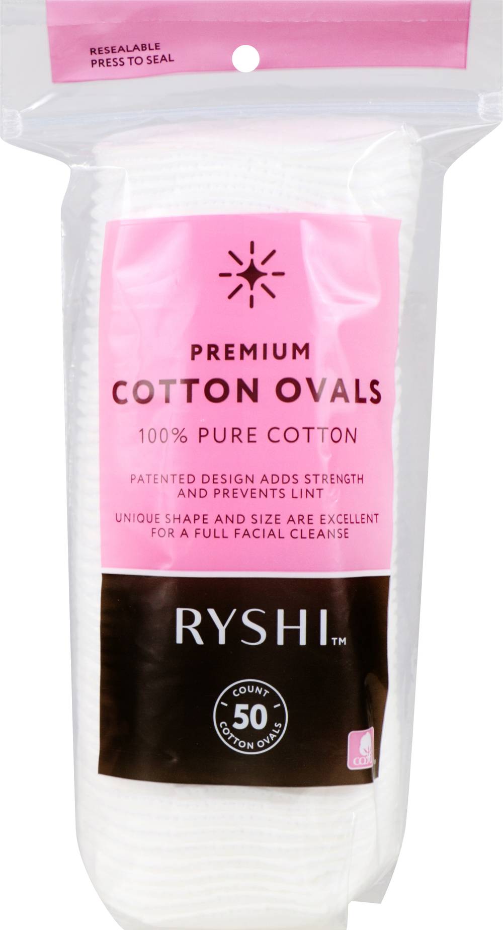 Ryshi Premium Cotton Ovals (50 ct)
