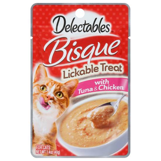 Delectables Bisque Tuna & Chicken Cat Treats