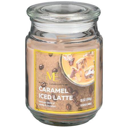 Complete Home Candle Ice Caramel Latte