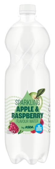 ASDA Apple-Raspberry, Sparkling Water (1L)