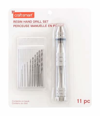 Craft Smart Resin Hand Drill Set (11 ct)