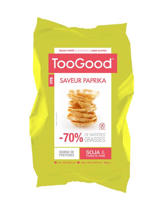 Toogood - Chips de soja & pomme de terre -70% mg (paprika)