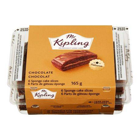 Mr. Kipling Chocolate Sponge Cake Slices