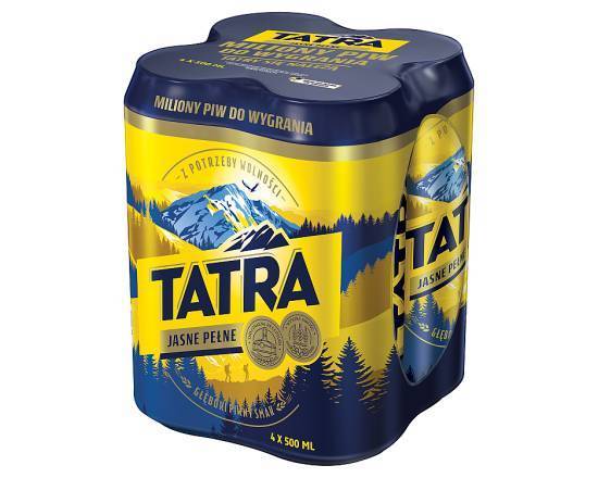 Tatra Jasna Pasteryzowana 4 szt./500 ml Piwo Puszka 6.0%