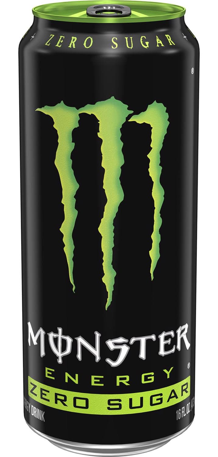 Monster Energy Zero Sugar Sugar Free Original Energy Drink 16 Fl. Oz.
