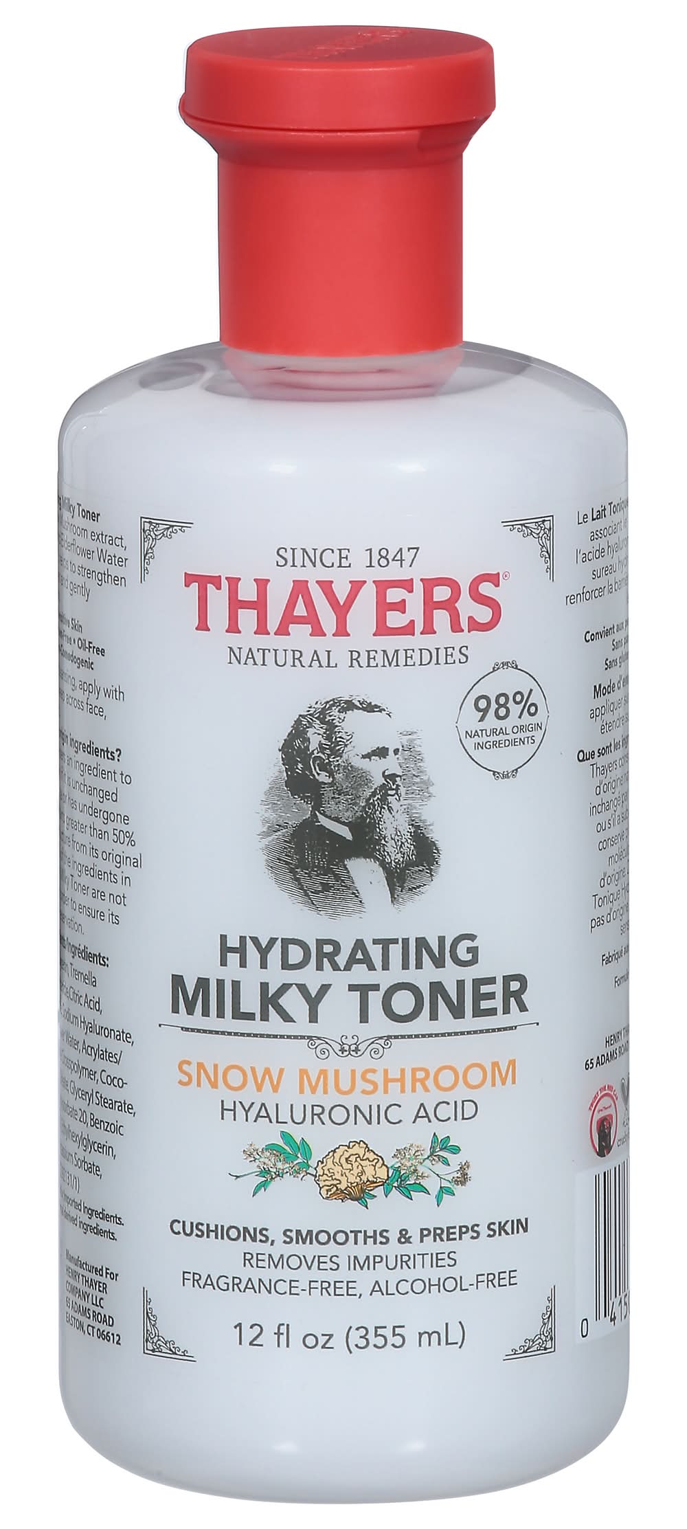 Thayers Lait Tonique Hydratant Milky Toner (355 ml)