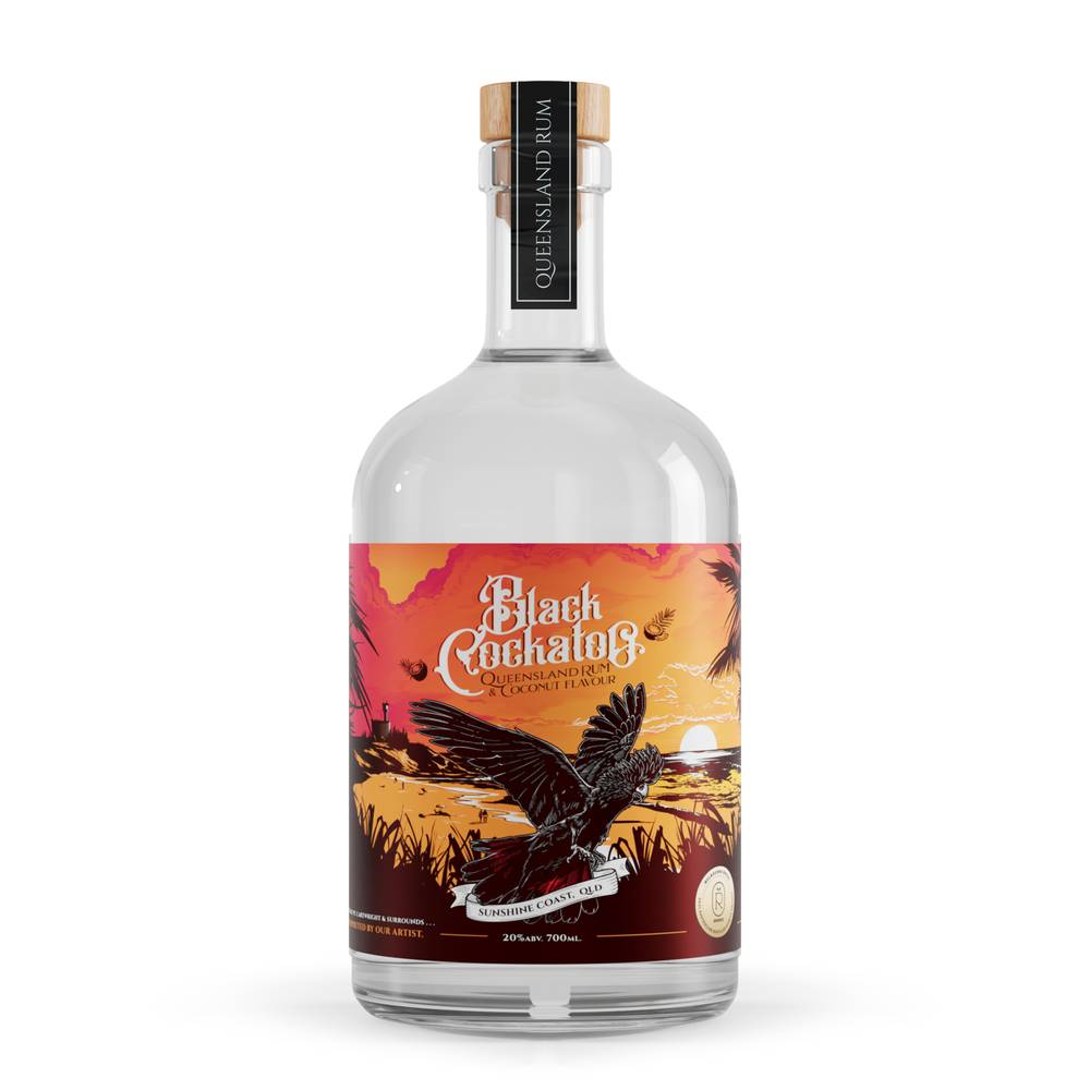 Black Cockatoo Coconut Rum 700ml