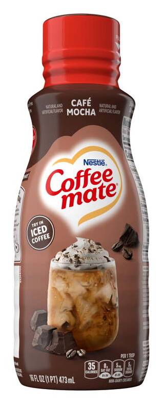 Nestle Coffee mate Cafe Mocha Liquid Coffee Creamer 16oz