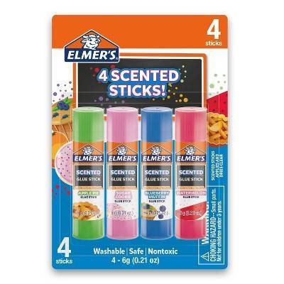 Elmer's Scented Glue Sticks, Assorted (0.21 oz, 4 ct)
