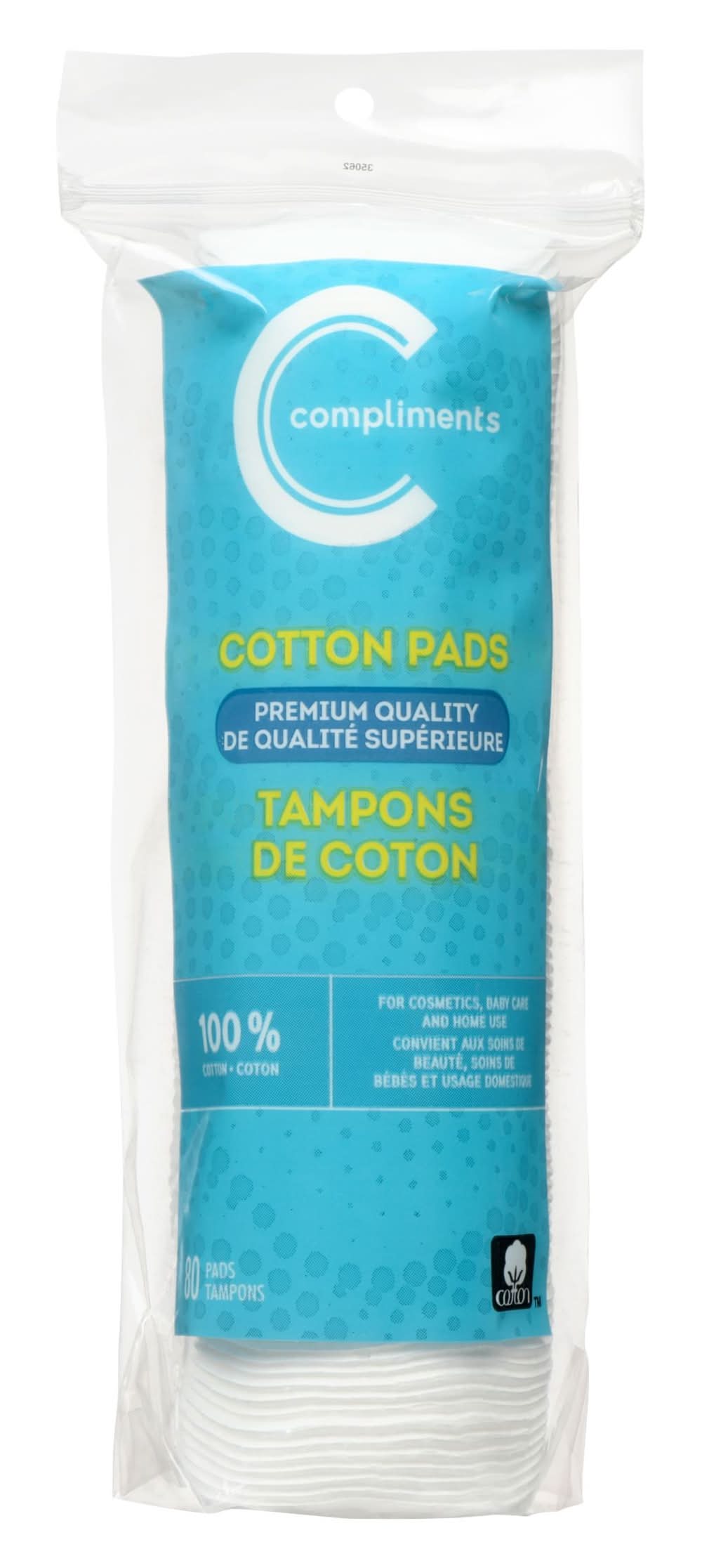 Compliments Cotton Pads (80 ct)
