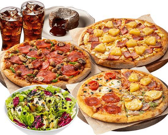 Sサイズピザ3枚セット 3 S-size Pizzas Set