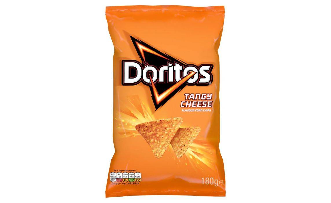 SAVE 60p: Doritos Tangy Cheese Sharing Tortilla Chips 180g (392319)