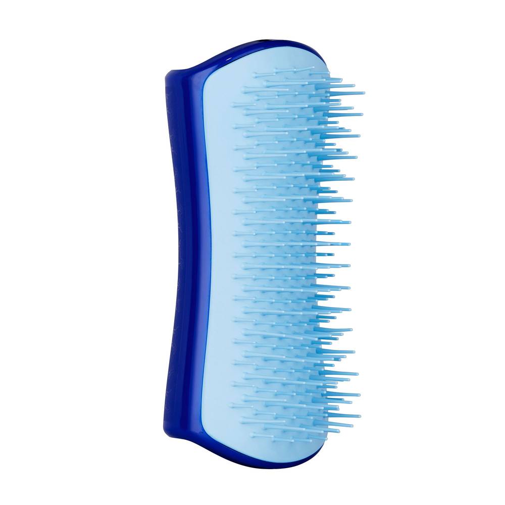 Pet Teezer Deshedding Brush For Dogs (small/blue)