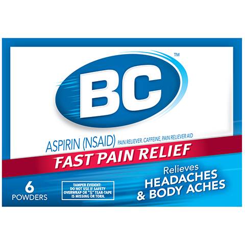 BC Headache Powder 6 Count