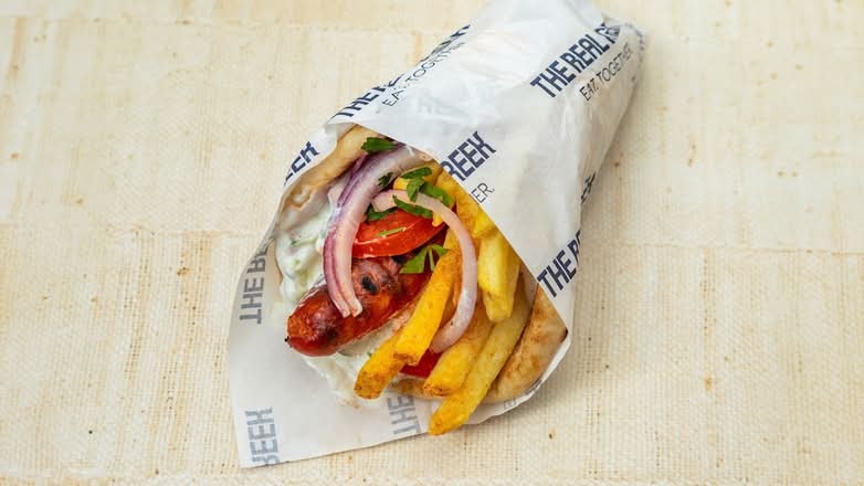 Loukaniko Pork Sausage Souvlaki