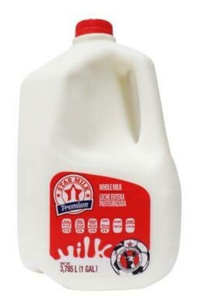 Star Milk · Leche entera pasteurizada (3,78 L)