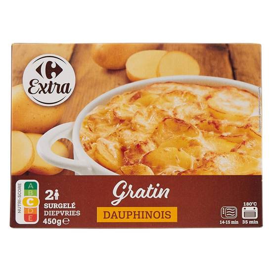 Carrefour Extra - Plat cuisiné gratin dauphinois
